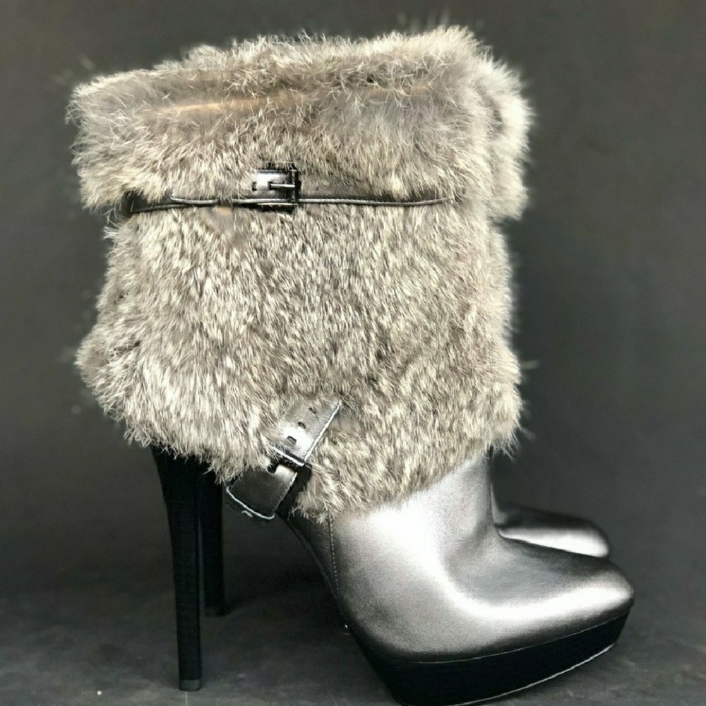 Fur boots